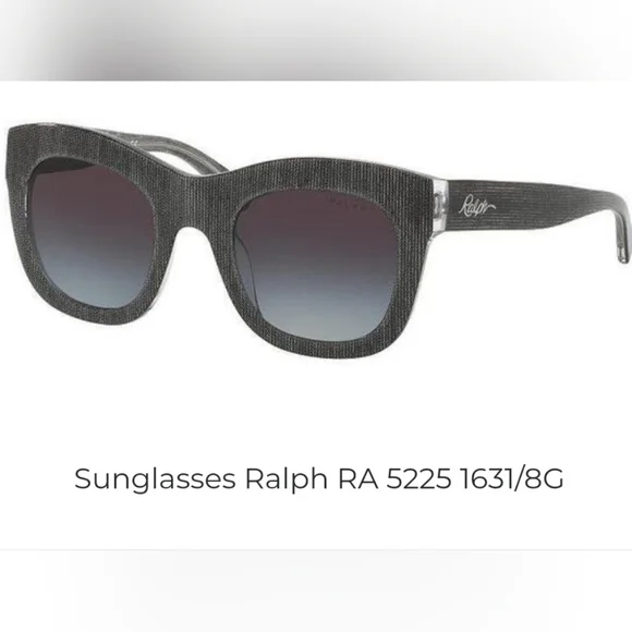 NWOT Ralph Lauren RA 5225 1631/8G Gray Jeans Authentic Sunglasses. Ralph Lauren Sunglasses - RA5225 – Trovelle main image 3
